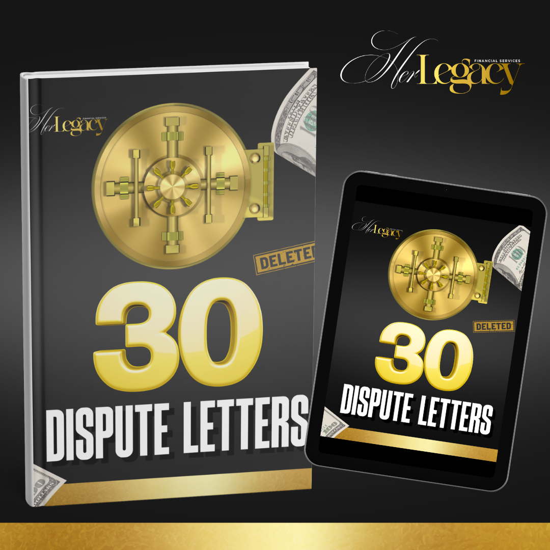 30 Dispute Letters